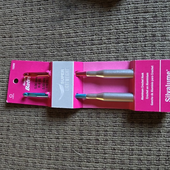 Susan Bates super lightweight aluminum Crochet hooks - Picture 1 of 4